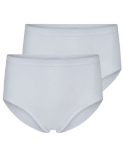 Beeren Dames heupslip (Midi) Briljant 2Pack Wit