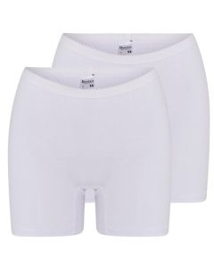 Beeren Dames boxershort Softly met lange pijp 2Pack Wit