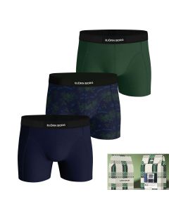 Bjorn Borg Heren Boxershorts 3Pack Premium Cotton Stretch Holiday MP001