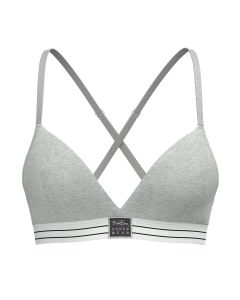 Bjorn Borg Dames Triangle BH 1Pack CORE ORIGINAL Grijs ME005