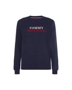 Tommy Hilfiger Ondergoed Track Top Navy Letters