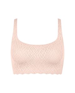 Sloggi Dames Zero Feel Bliss Top Puff Pink