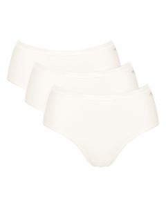 Sloggi GO Daily Cotton Midi 3Pack Ivoor