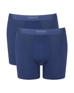Sloggi Men Ever Ease Short 2Pack Blauw