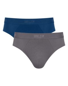 Sloggi SLG Base Brief C2P Grijs Navy V001