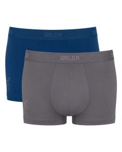 Sloggi SLG Base Trunk Short C2P Grijs Navy V001