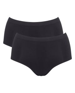 Sloggi GO Sence Highwaist Maxi 2Pack Zwart