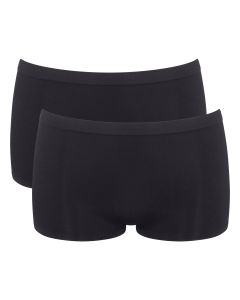 Sloggi GO Sence Short 2Pack Zwart