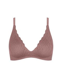 Sloggi Dames Zero Feel Bliss THE UP P Bra Cacao