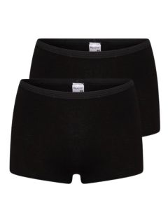 Beeren Dames boxershort Comfort Feeling 2Pack Zwart