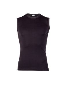 Beeren Heren mouwloos shirt Young (zachte micro stof) Zwart
