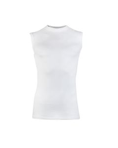 Beeren Heren mouwloos shirt M3000 Wit