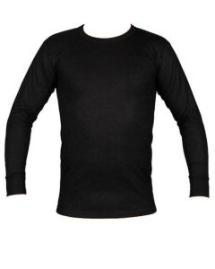 Beeren Heren ondergoed Shirt thermo lange mouw Zwart