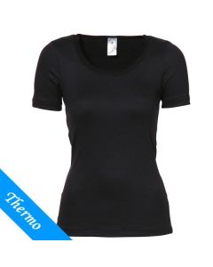 Ten Cate Thermo Dames Lace T-Shirt Zwart