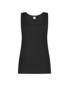 Ten Cate Dames Thermo Rib Singlet Zwart