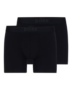 Hugo Boss Heren Boxershorts 2Pack Ultrasoft Zwart