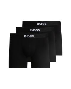 Hugo Boss Heren Boxer Briefs BOSS One 3Pack Zwart