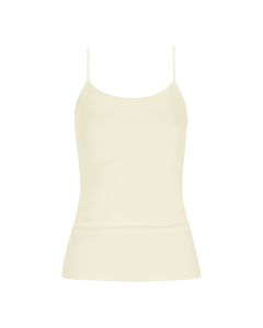 MEY Dames Emotion Top Spaghetti Hemd Champagne 55201