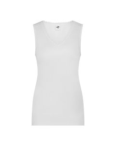 Ten Cate Dames Thermo Singlet V-neck lace Wit