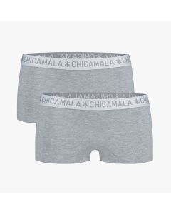 MuchachoMalo BASIC Short Grijs 2Pack Dames Ondergoed