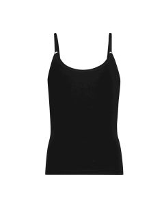 MuchachoMalo Meisjes Singlet Solid Zwart