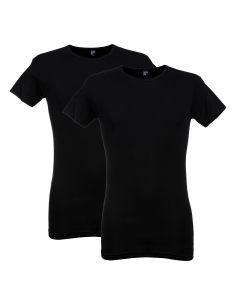 Alan Red T-Shirt Ottawa 2Pack Zwart