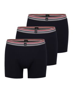 Bugatti Heren Long Pants Flexcity 3Pack Navy