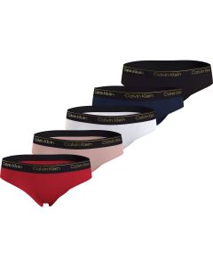 Calvin Klein Meisjen 5PK BIKINI RGLARE/SPINK/PWHITE/NIRIS/PBLACK