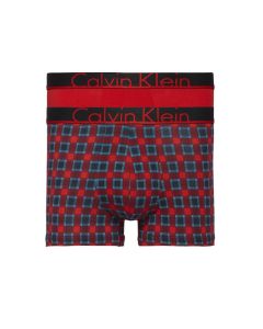 Calvin Klein heren 2pack Trunks Madison Check / Red