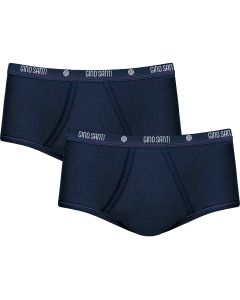 Gino Santi Heren Classic Maxi slip 2pack Navy