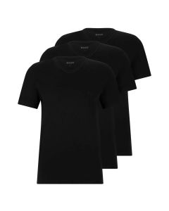 Hugo Boss T-Shirts V-neck Classic 3Pack Zwart