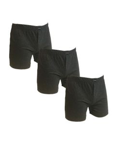 Suaque Klassieke boxer 3 pak Antraciet