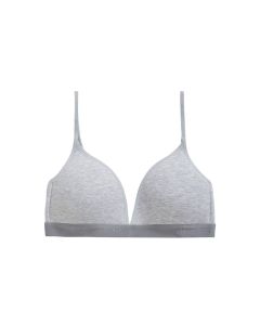 Ten Cate Meisjes Padded Bra Cotton Stretch Light Grey Melee