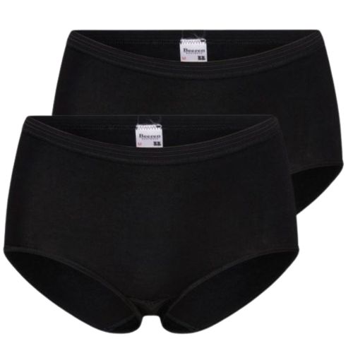 Beeren Dames slip Maxi Comfort Feeling 2Pack Zwart
