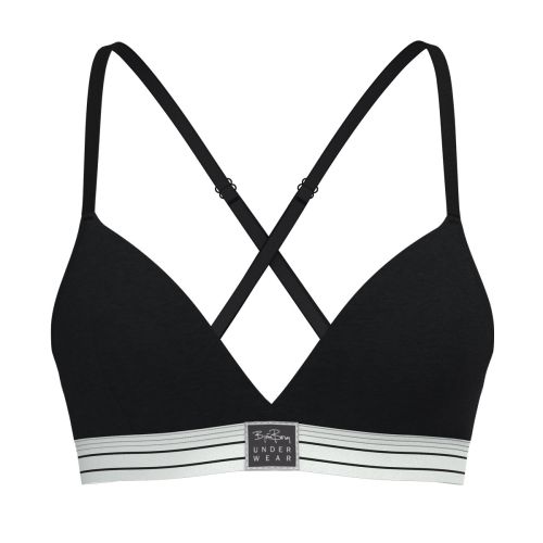 Bjorn Borg Dames Triangle BH 1Pack CORE ORIGINAL Zwart BK001