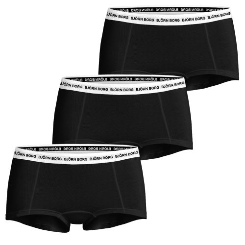 Bjorn Borg Dames Logo Boxershorts 3pack MP001