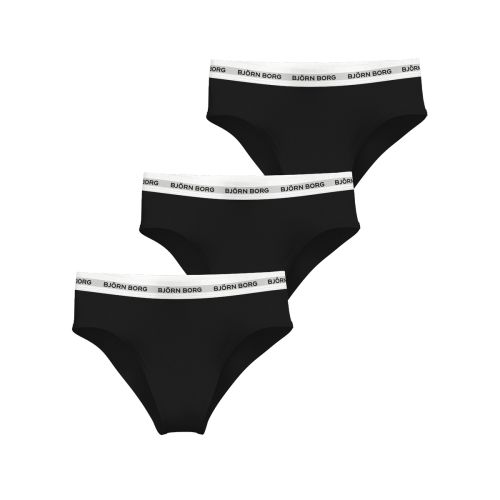 Bjorn Borg Dames Logo HighWaist Maxi Slip 3pack MP001