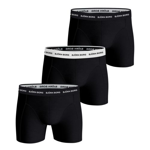 Bjorn Borg Heren Boxershorts Cotton Stretch 3pack Zwart