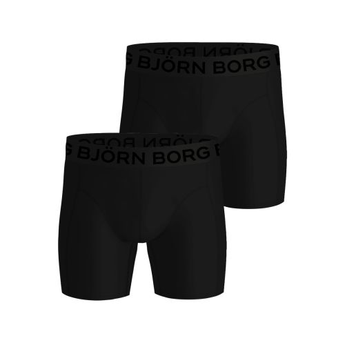 Bjorn Borg Jongens Boxershorts Sports Lightweight 2pack Zwart