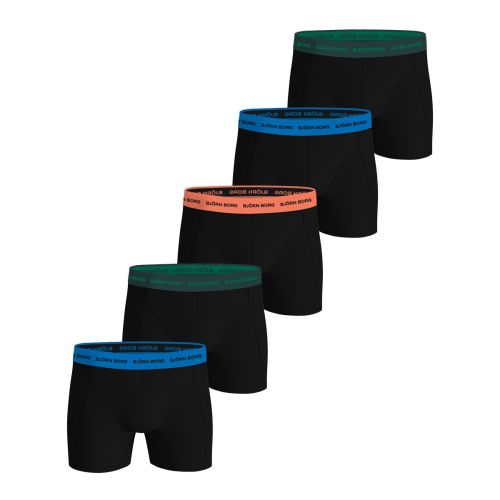 Bjorn Borg Heren Boxershorts Cotton Stretch 5pack Zwart