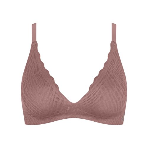 Sloggi Dames Zero Feel Bliss THE UP P Bra Cacao