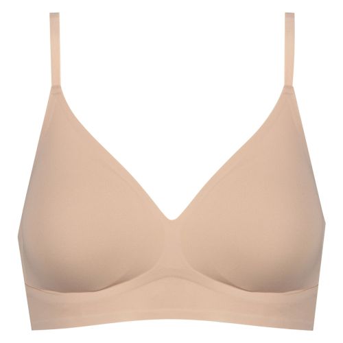 MEY Dames Invisibles Padded Triangle Bra Cream Tan