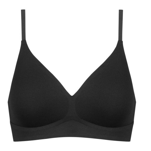 MEY Dames Invisibles Padded Triangle Bra Zwart