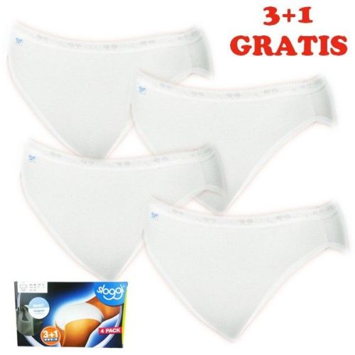 Sloggi Basic tai Slip 4 pack wit 3+1 gratis