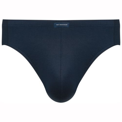 MEY Heren Network Slip Jazz-Pants Lyocell Marine 34219