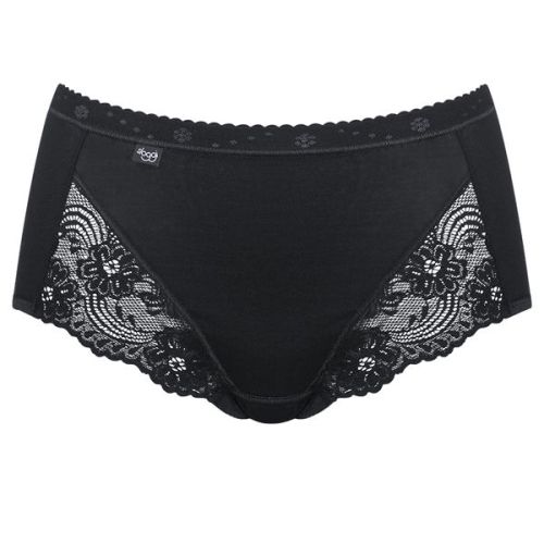 Sloggi Romance Maxi Slip Zwart