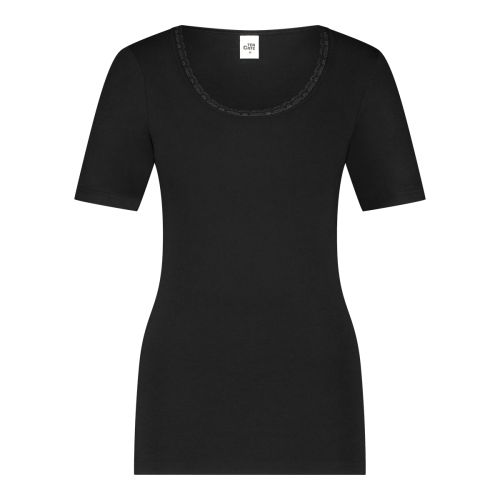 Ten Cate Dames Thermo Lace T-Shirt Zwart
