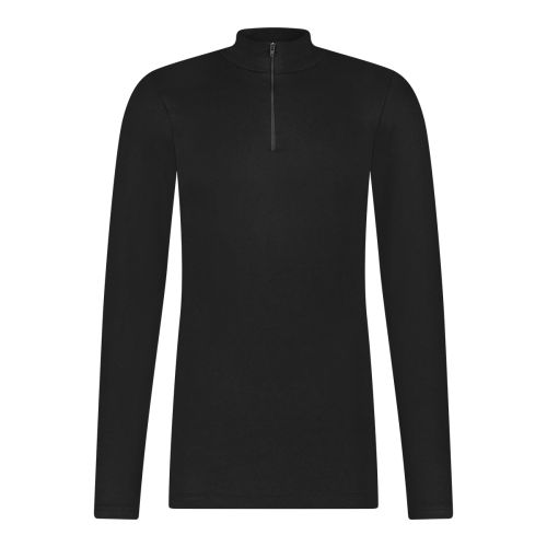 Ten Cate Heren Thermo Shirt Zipper Longsleeve Zwart