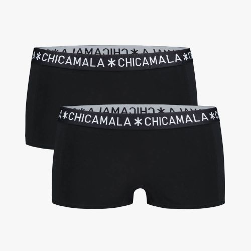 MuchachoMalo BASIC Short Zwart 2Pack Dames Ondergoed