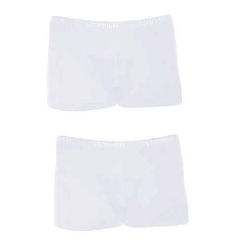 STORMEN Bamboe Boxershort Wit 2-pack